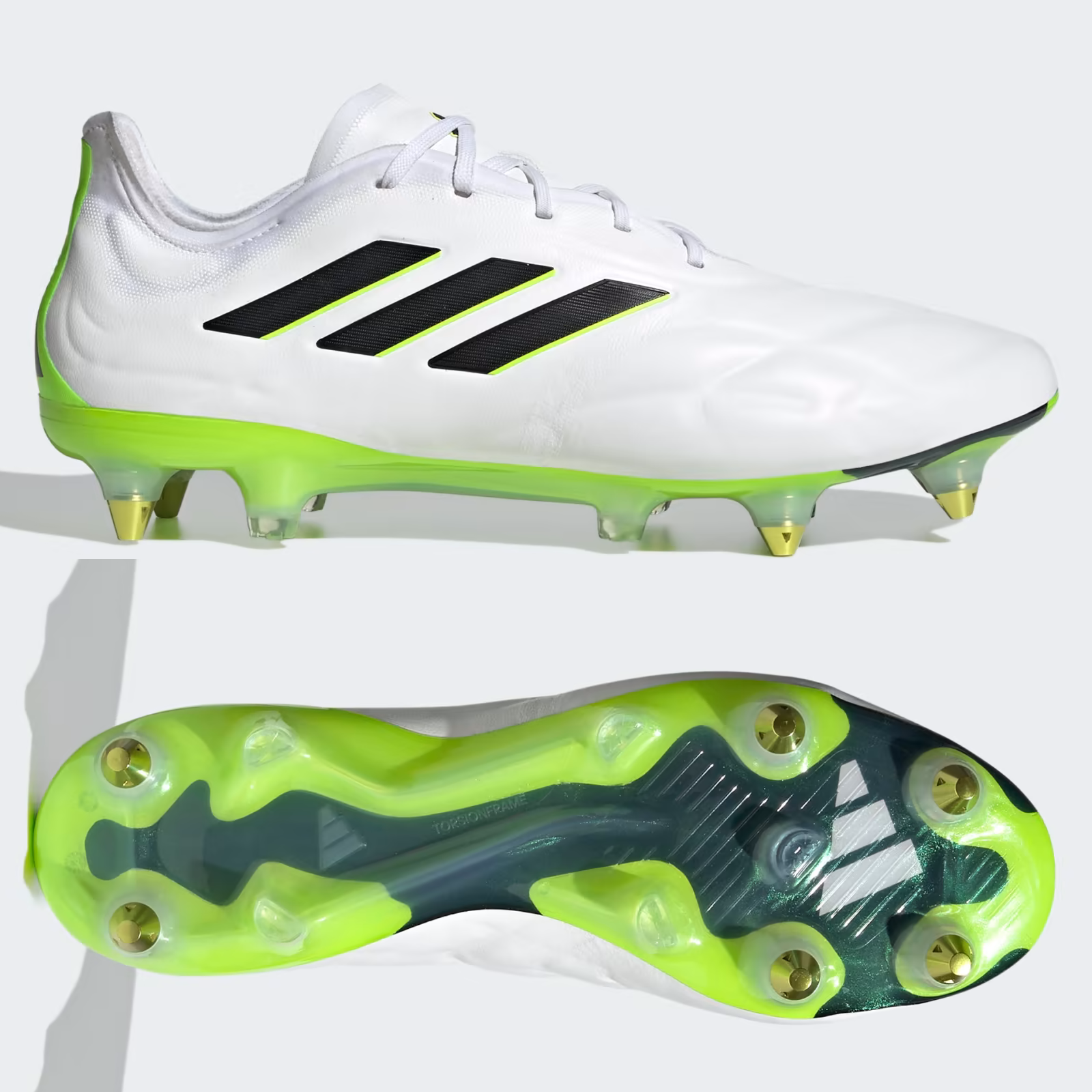 adidas Copa Pure.1 SG Mens White SWB Boots