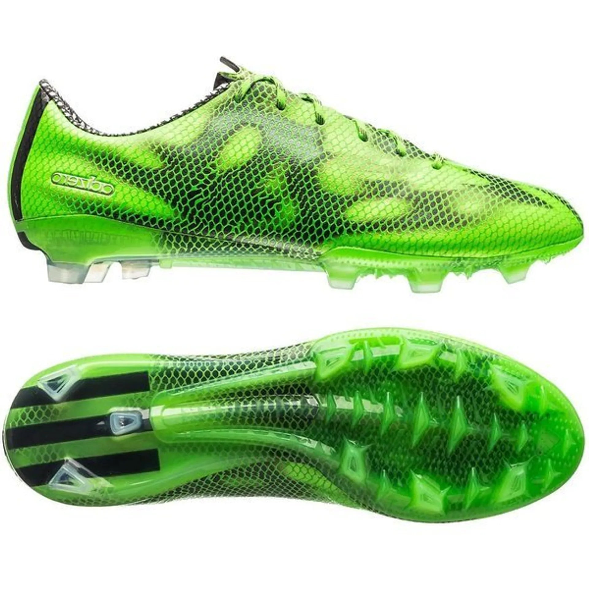 adidas F50 Adizero FG Mens Solar Green SWB Boots