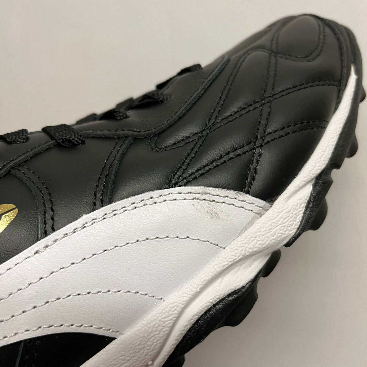 Puma King Allround Turf TT Mens Leather Football Boots Black Astro Trainers