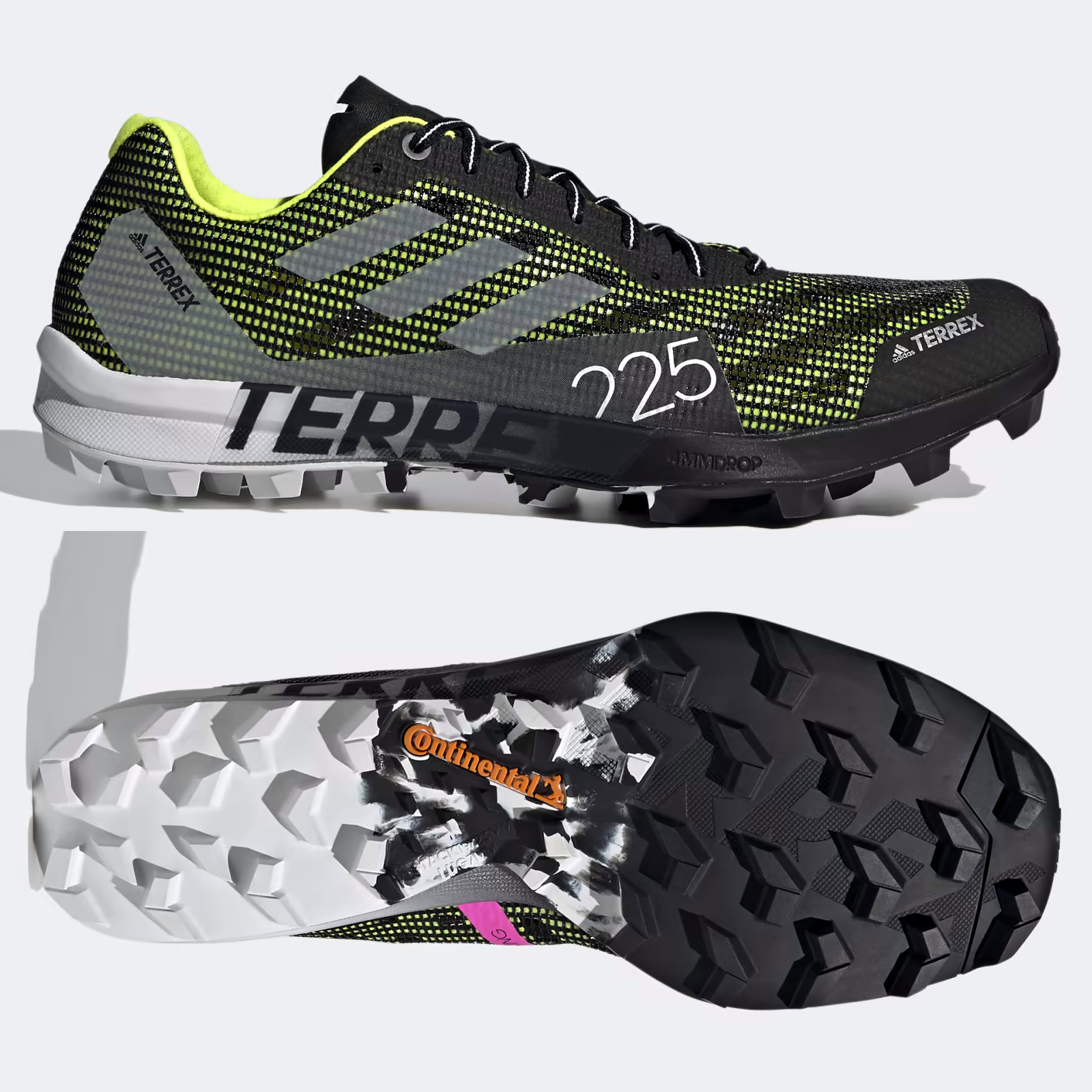 adidas Terrex Speed Pro SG Mens Trail Running Shoes Core Black