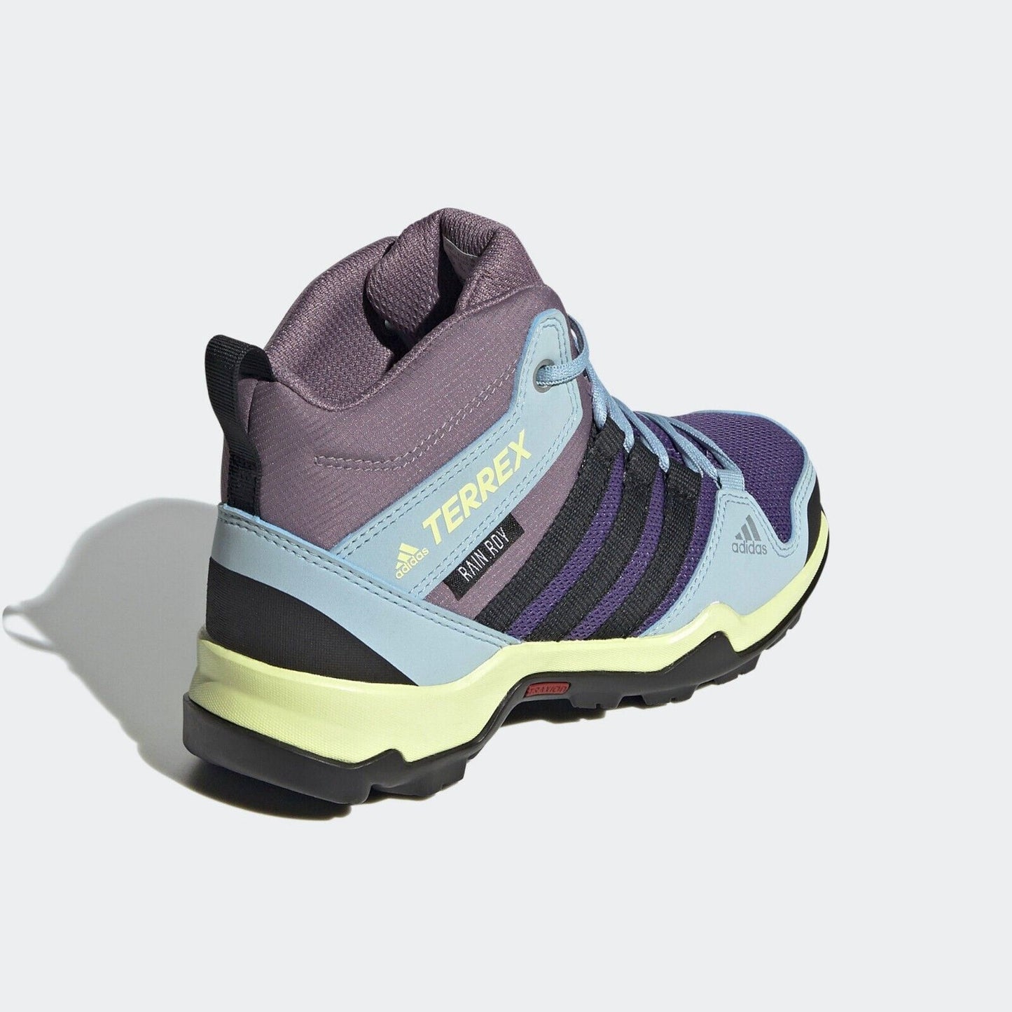 adidas Terrex AX2R Mid R.RDY Kids Hiking Trainers - Purple