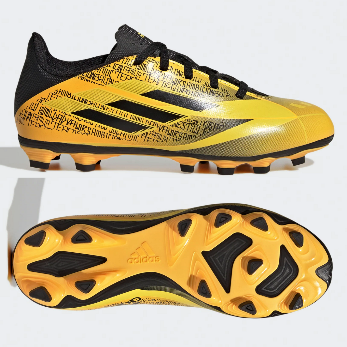 adidas X Speedflow Messi.4 FxG Junior - Solar Gold
