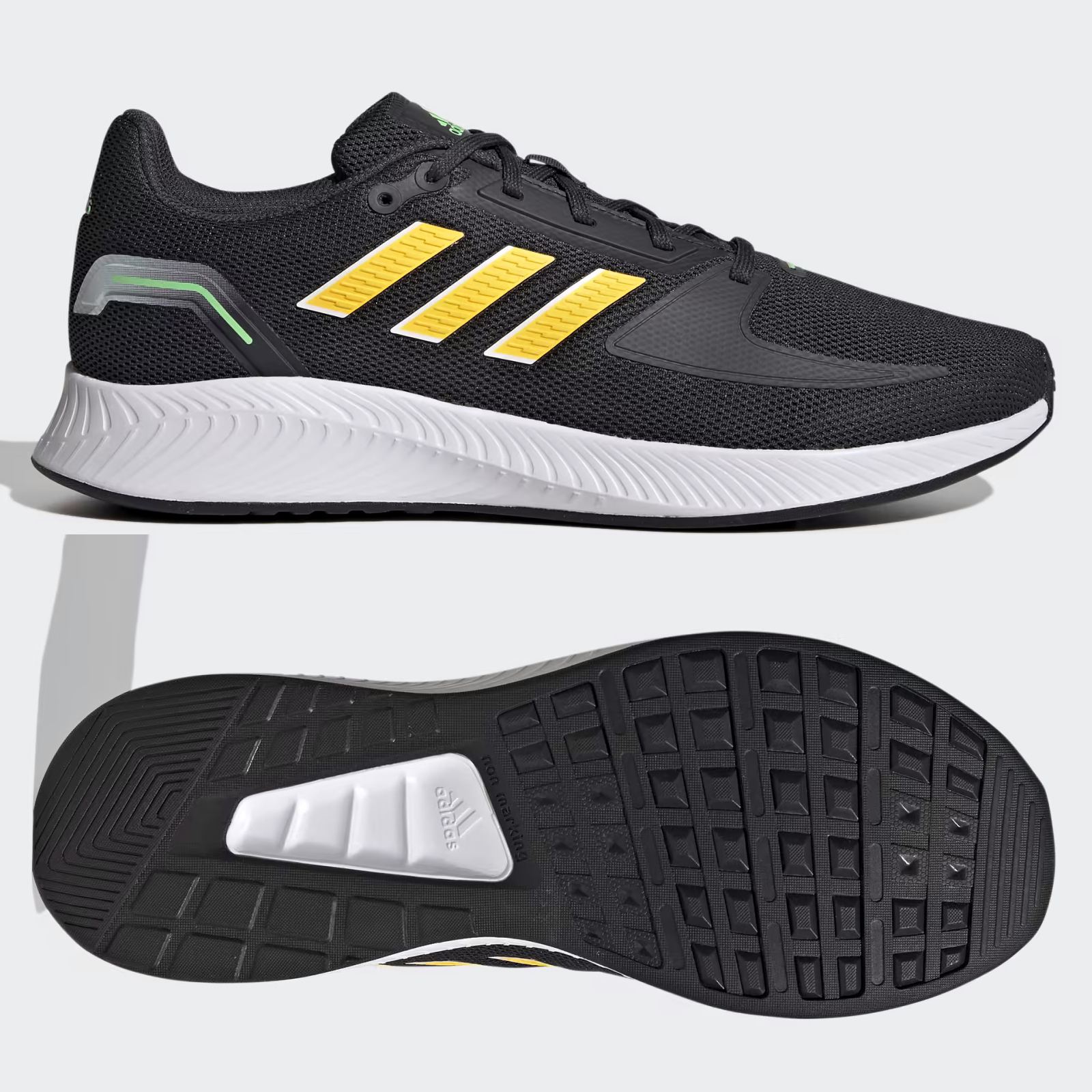 adidas Runfalcon 2.0 Mens Running Shoes Carbon