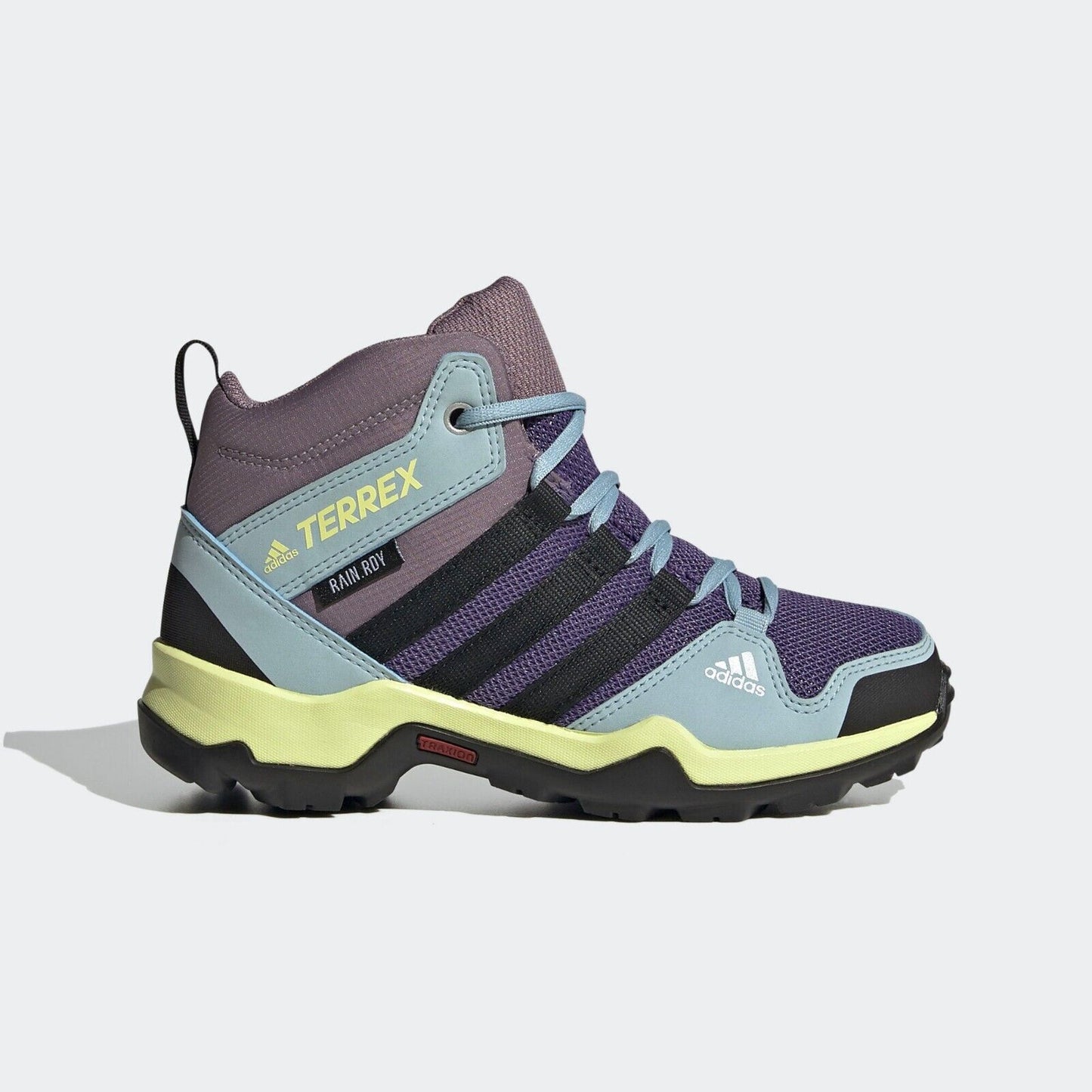 adidas Terrex AX2R Mid R.RDY Kids Hiking Trainers - Purple
