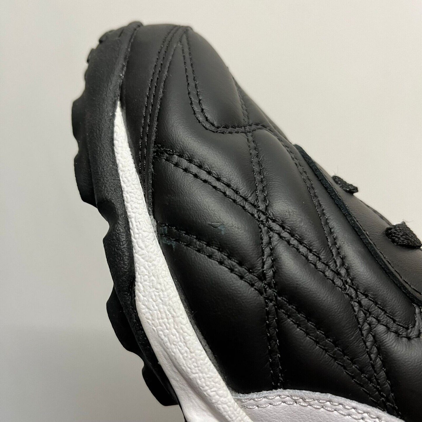 Puma King Allround Turf TT Mens Leather Football Boots Black Astro Trainers