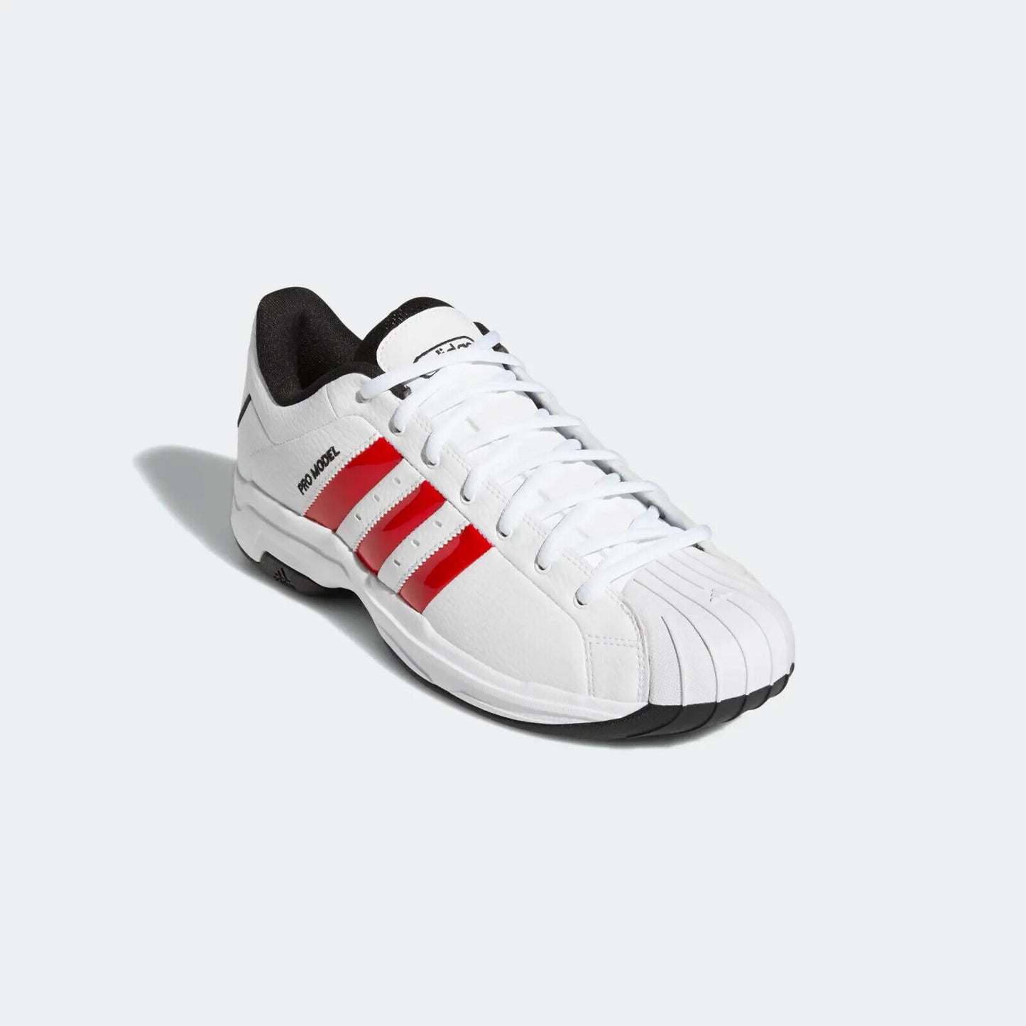 adidas Pro Model 2G Low Mens Basketball Trainers - White