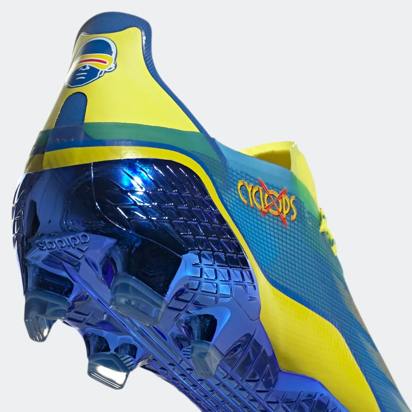 adidas X Ghosted .1 FG Marvel Mens UK 10.5 - X-Men Cyclops - Bright Blue*