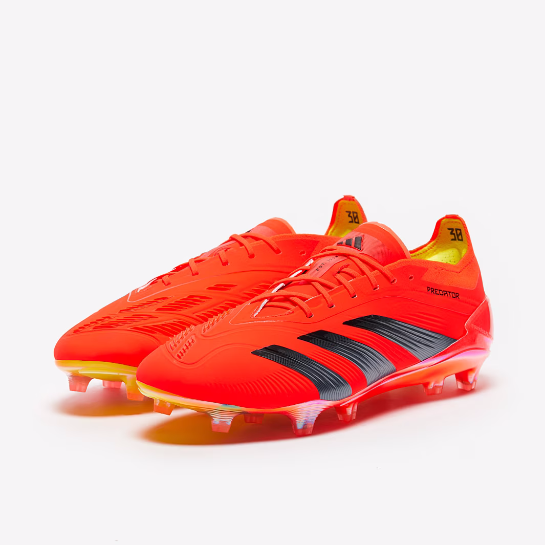 adidas Predator Elite FG Mens - Predstrike - Solar Red