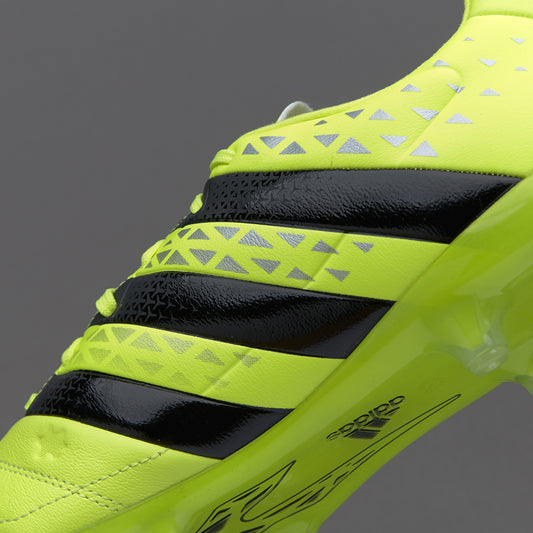 adidas Ace 16.2 FG Leather Mens - Solar Yellow