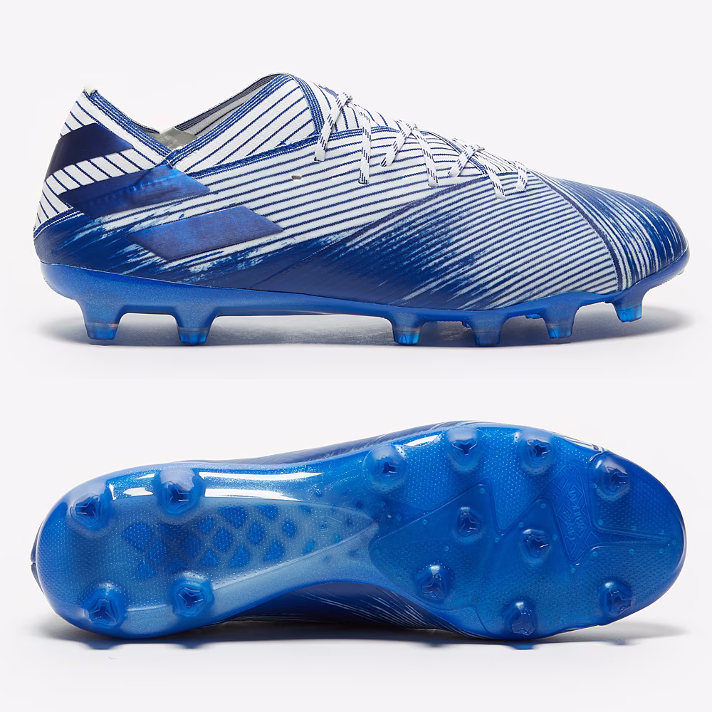 adidas Nemeziz 19.1 AG Mens White Royal Blue