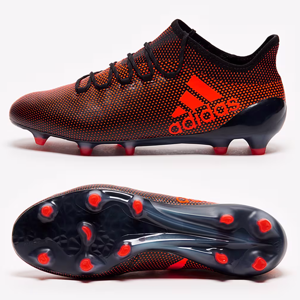 Adidas x 17.1 red store and black
