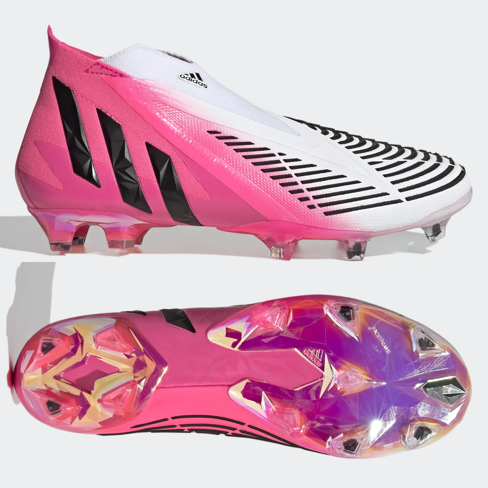 adidas Predator Edge LZ FG Mens Solar Pink