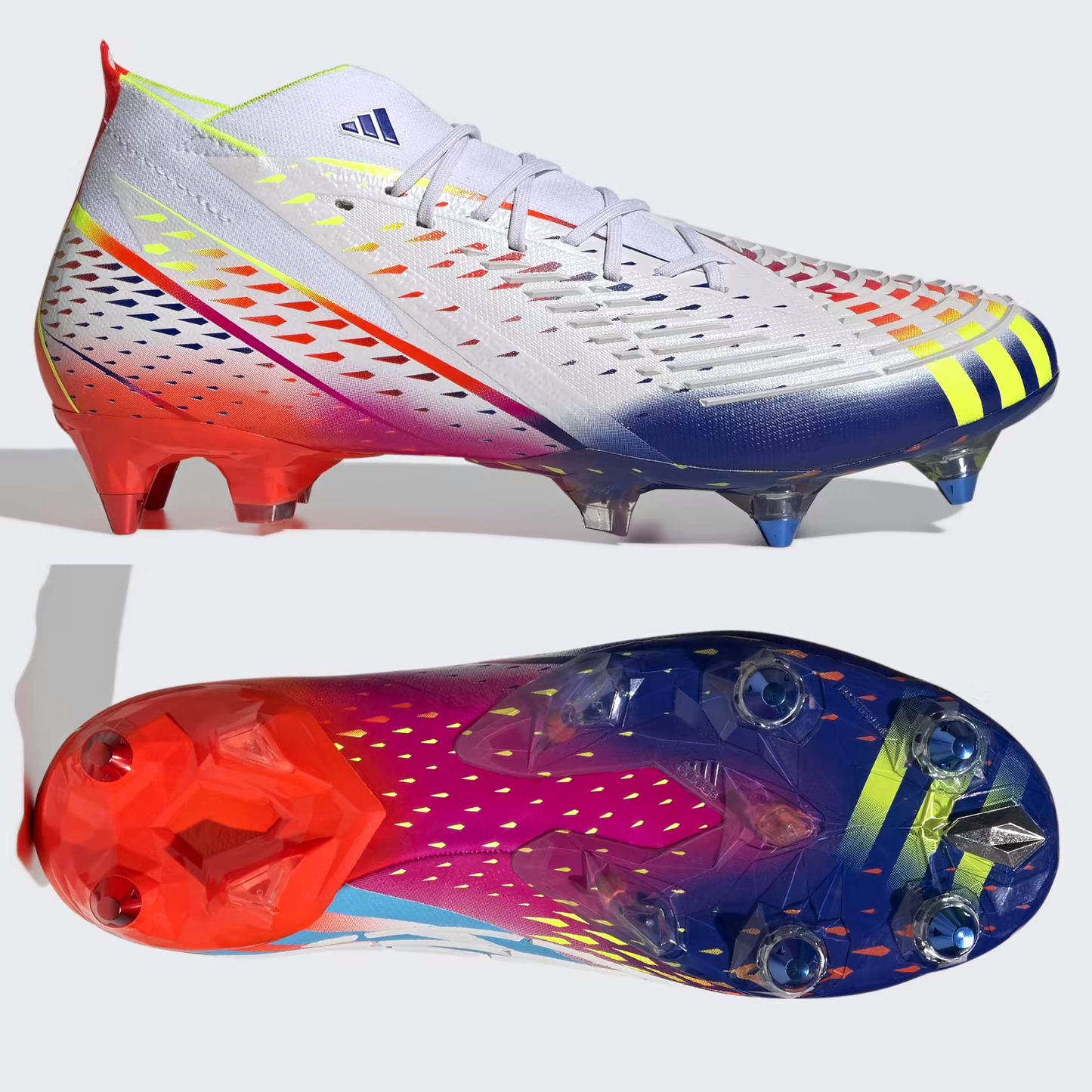 adidas Predator Edge.1 SG Mens - Al Rihla - White