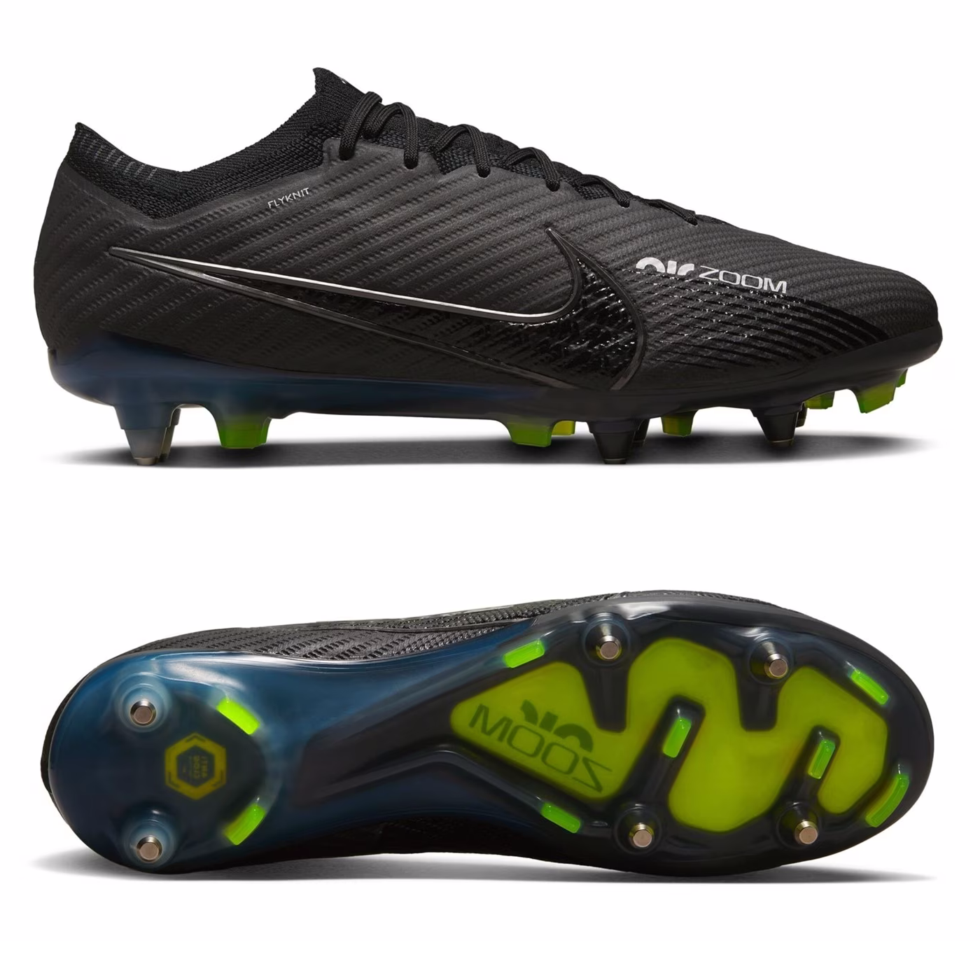 Nike Air Zoom Mercurial Vapor 15 Elite SG-PRO Anti Clog Mens - Black