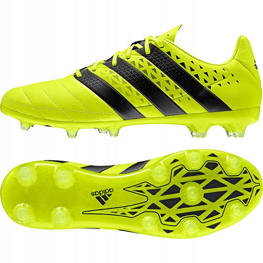 adidas Ace 16.2 FG Leather Mens - Solar Yellow