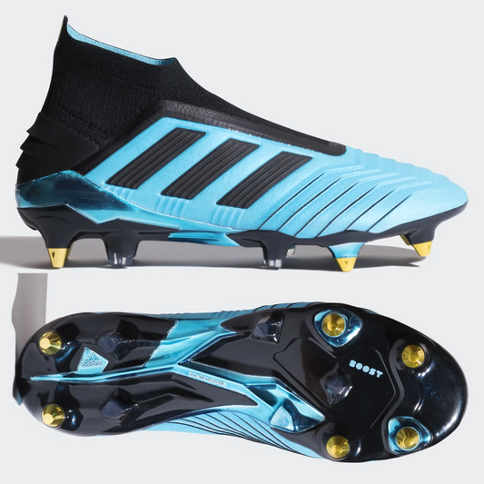 adidas Predator 19+ SG Mens - Bright Cyan
