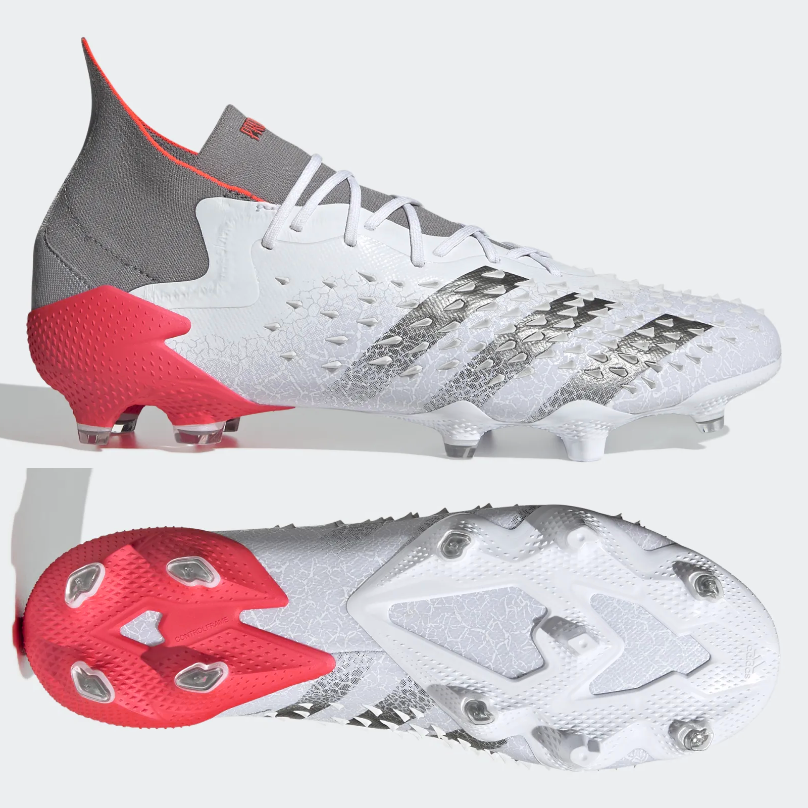 adidas Predator Freak .1 FG Mens - White – SWB Boots