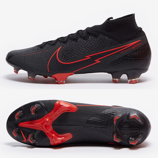 Nike Mercurial Superfly 7 Elite FG Mens - Black