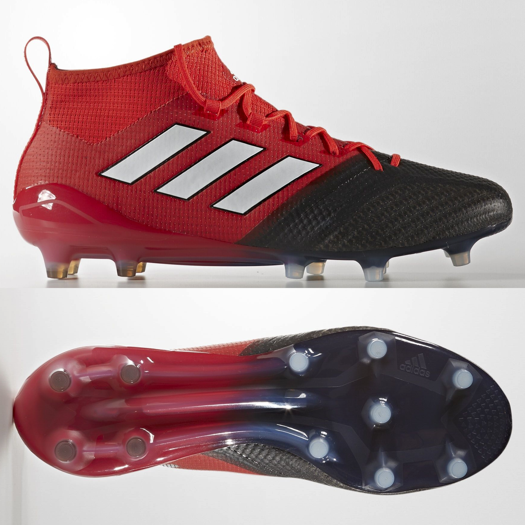 adidas Ace 17.1 FG Mens Red SWB Boots