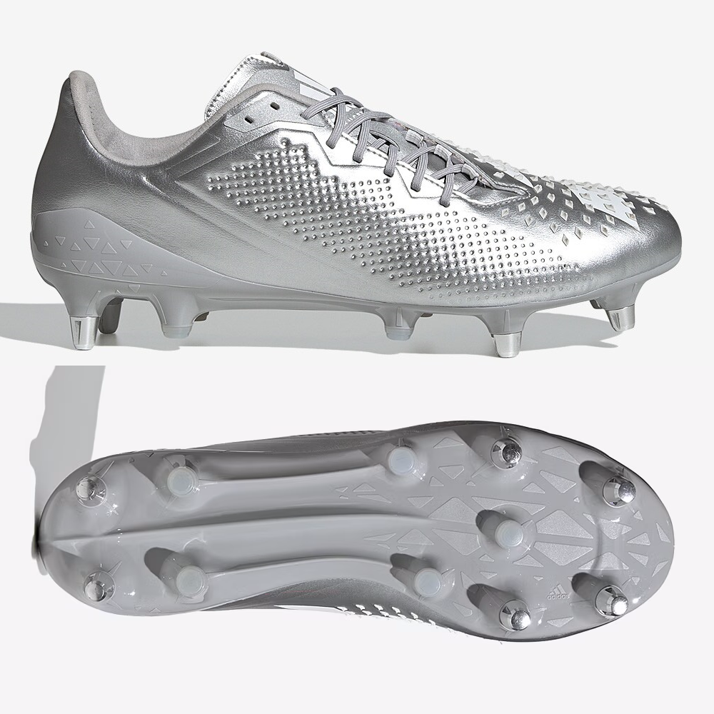 adidas Predator Malice SG Mens Silver Metallic SWB Boots