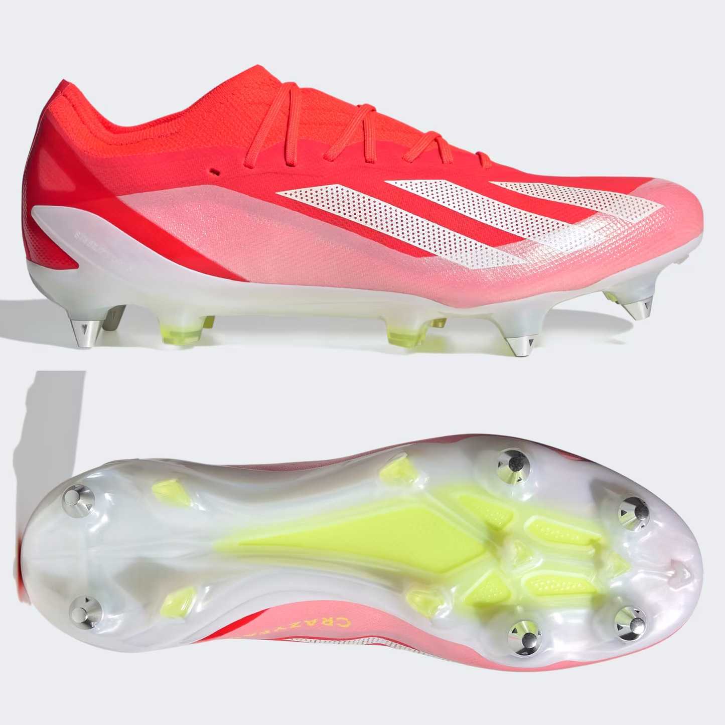 adidas X Crazyfast Elite SG Mens - Energy Citrus - Red