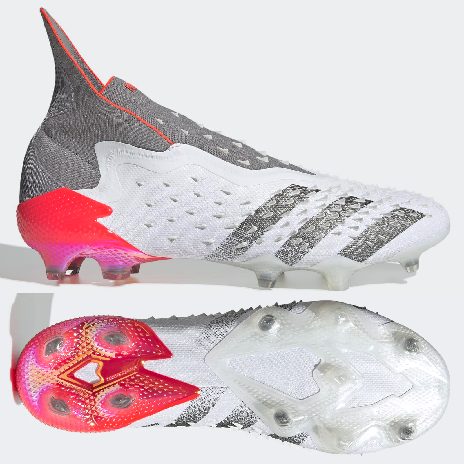 adidas Predator Freak FG Mens Cloud White