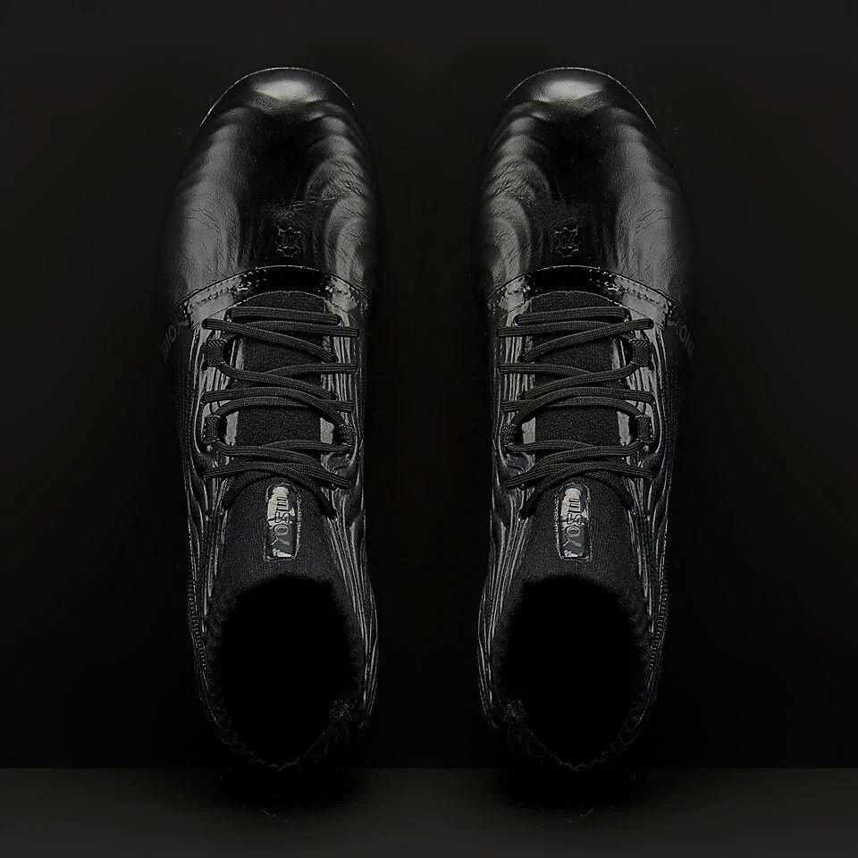 Puma ONE 18.1 FG Leather Mens - Black