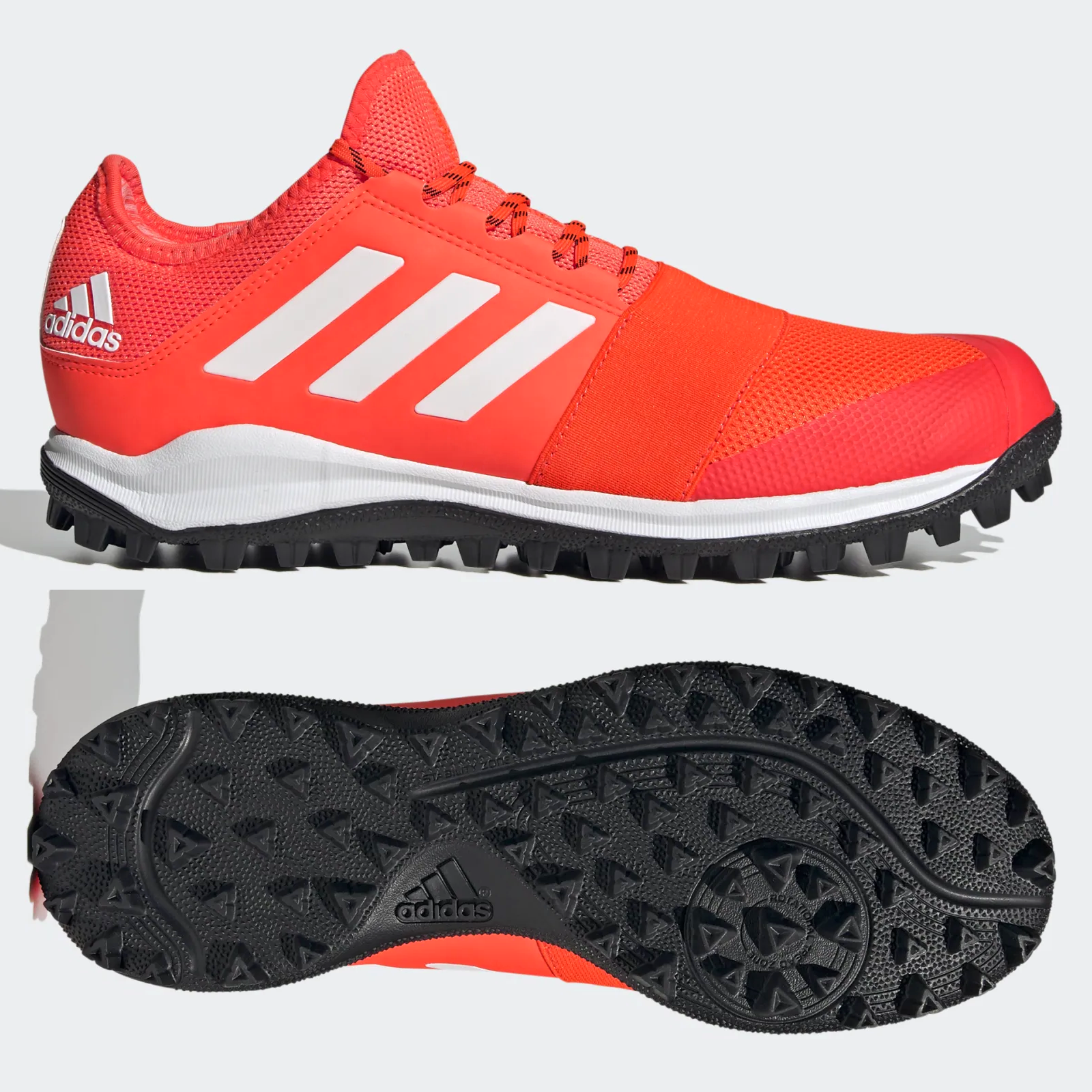 adidas Hockey Divox 1.9S Mens Solar Red