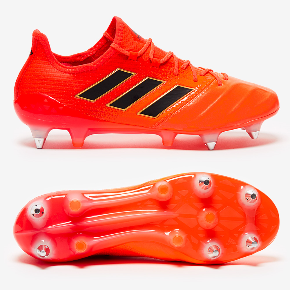 adidas Ace 17.1 SG Leather Mens Solar Orange