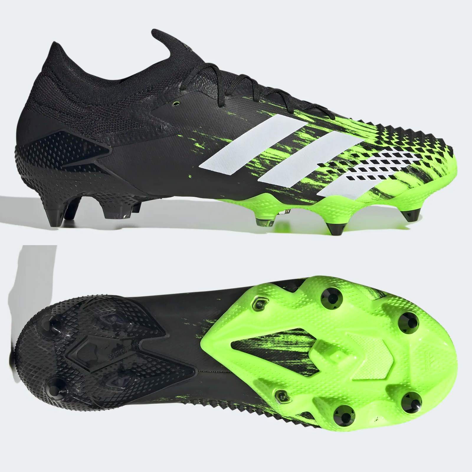 adidas Predator Mutator 20.1 Low SG Mens Signal Green