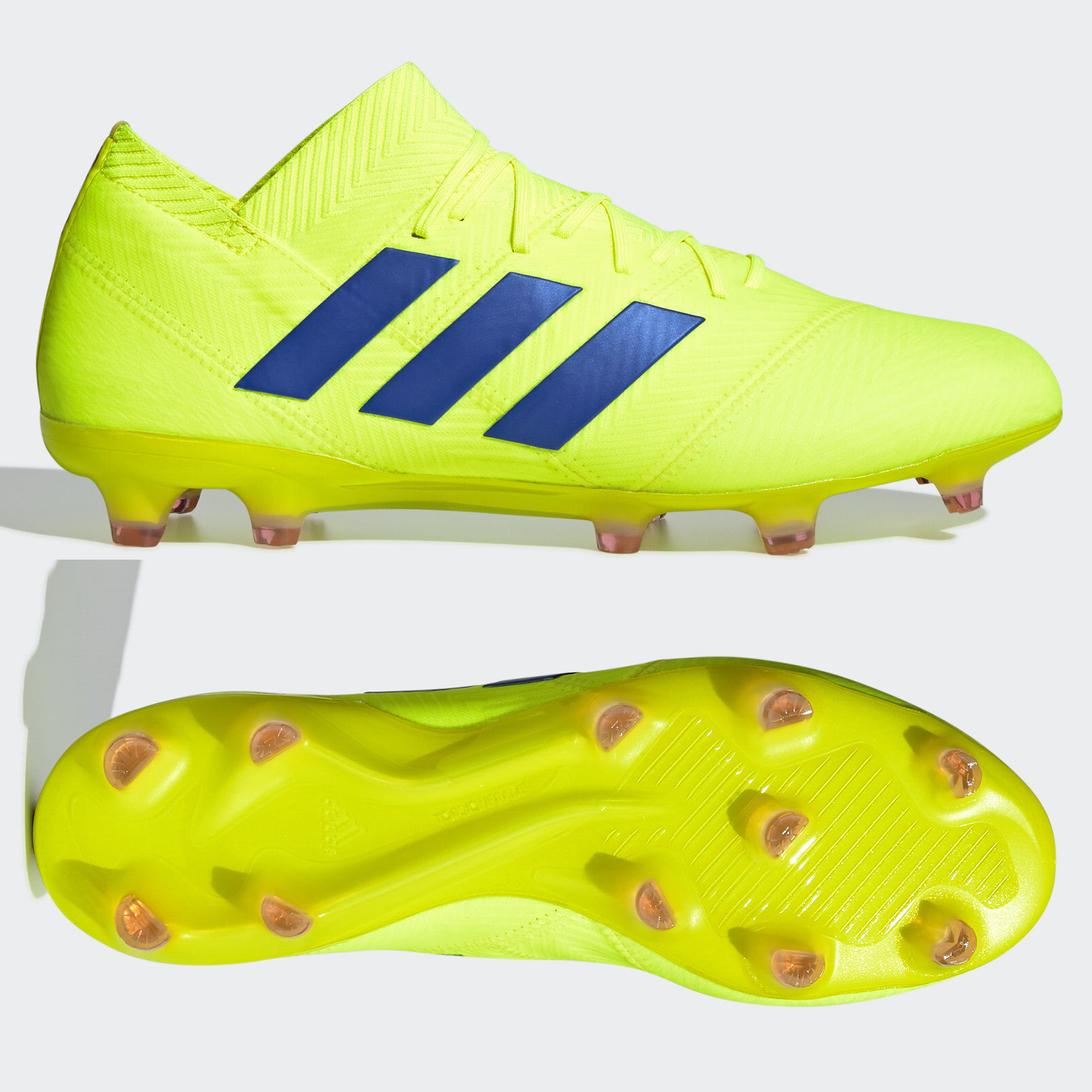adidas Nemeziz 18.1 FG Mens Solar Yellow SWB Boots