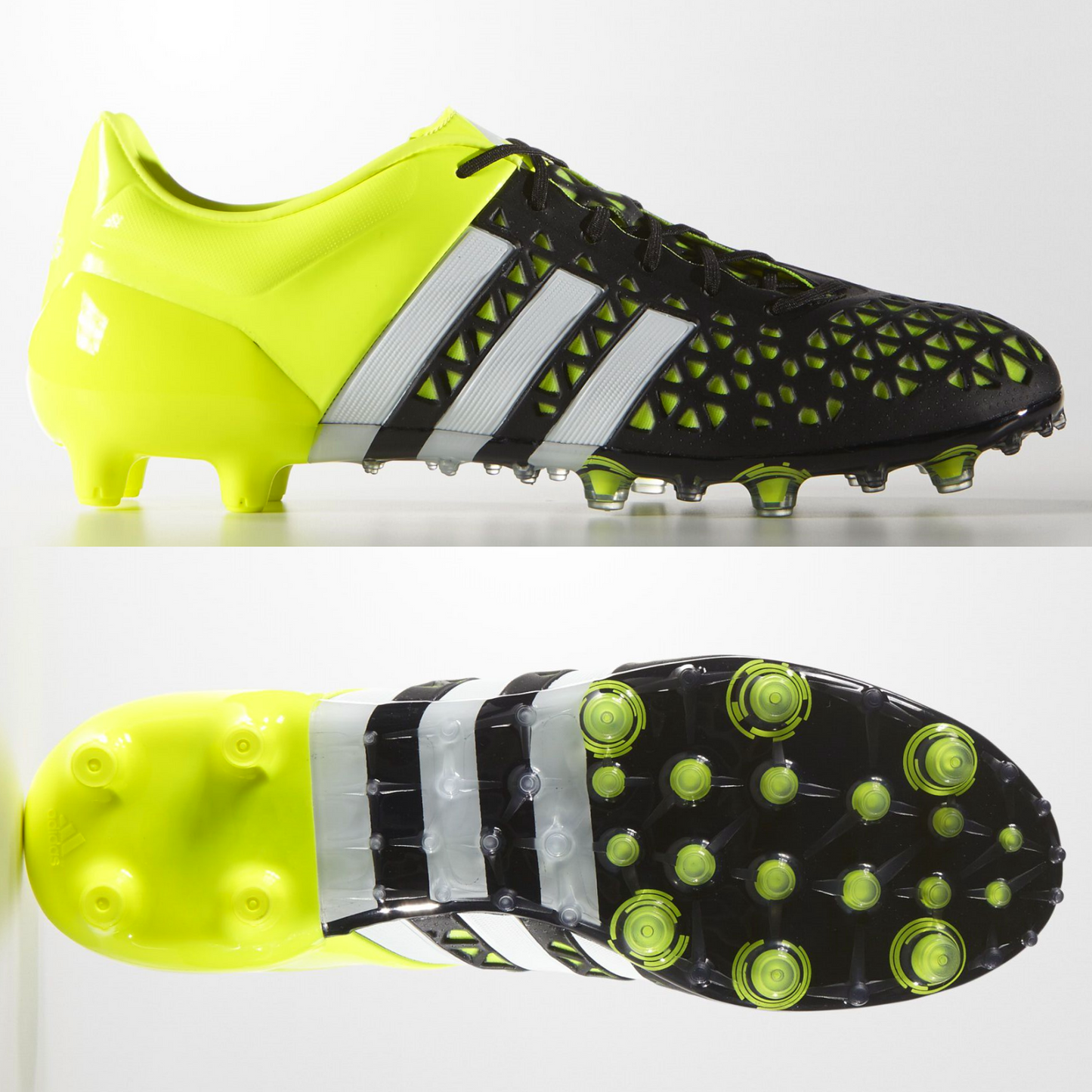 adidas Ace 15.1 FG Mens - Ex Display - Solar Yellow*