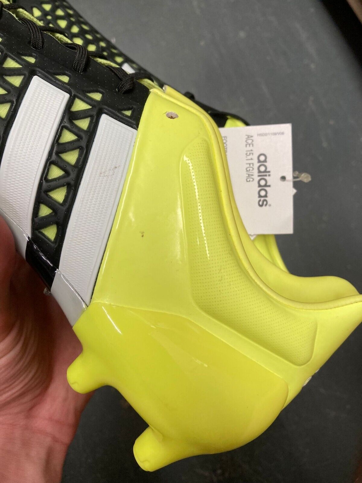 adidas Ace 15.1 FG Mens - Ex Display - Solar Yellow*
