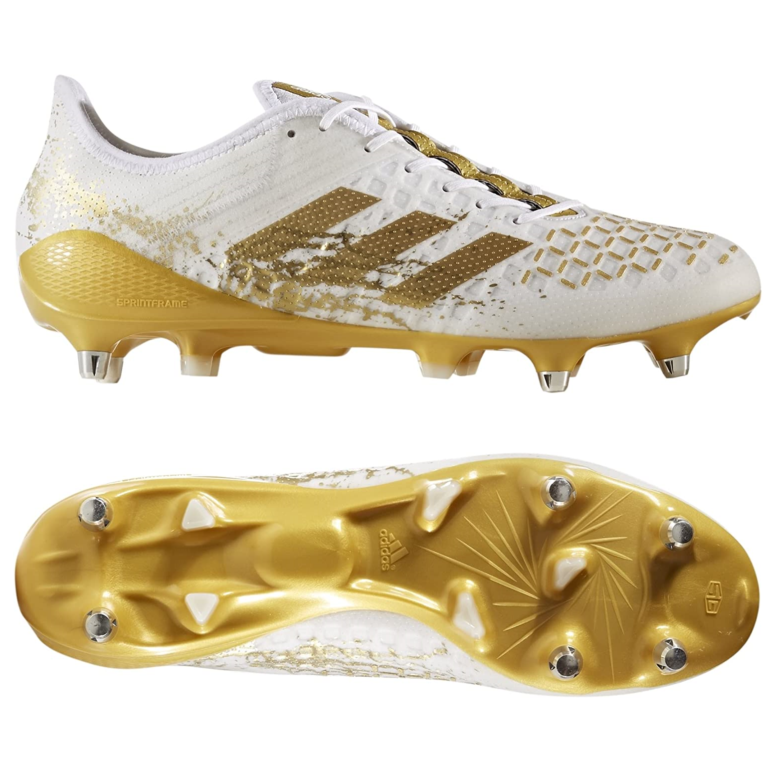 Adidas white best sale rugby boots