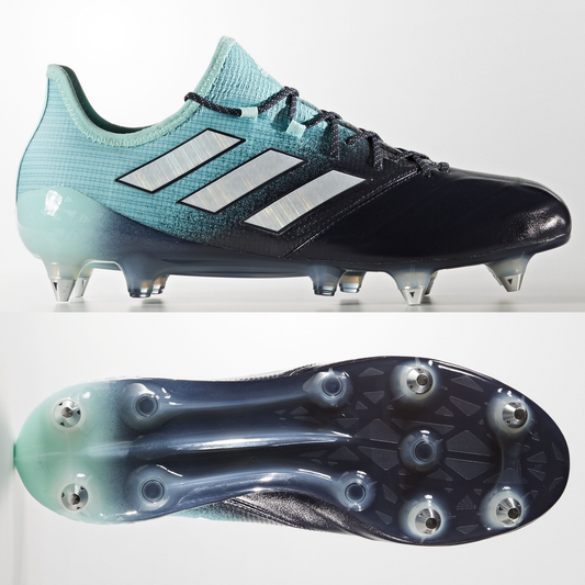 adidas Ace 17.1 SG Leather Mens - Energy Aqua