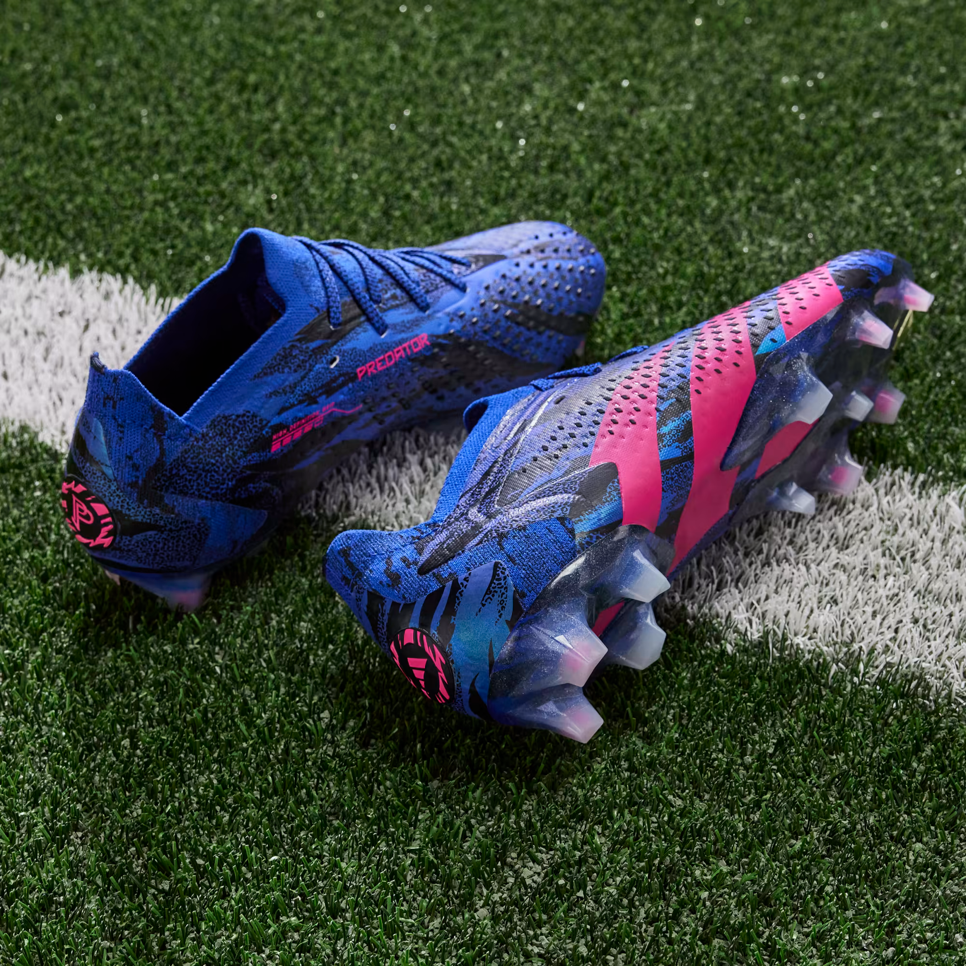 adidas Predator Accuracy PP.1 Low FG Mens Lucid Blue SWB Boots