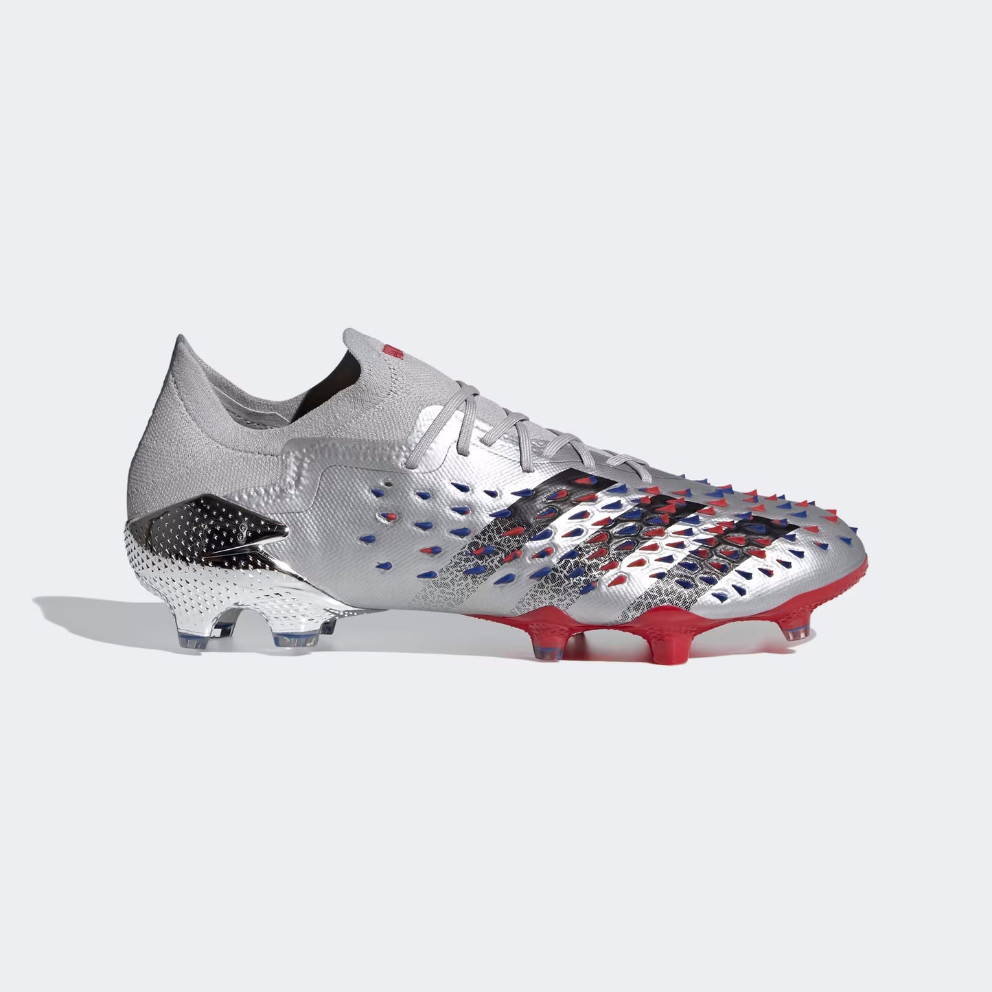 adidas Predator Freak.1 Low FG Mens - Silver Metallic