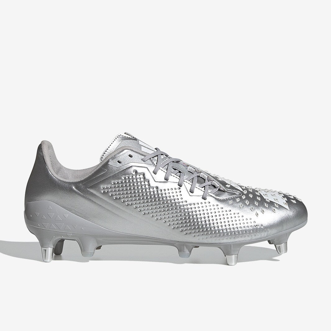 Silver adidas football cleats online