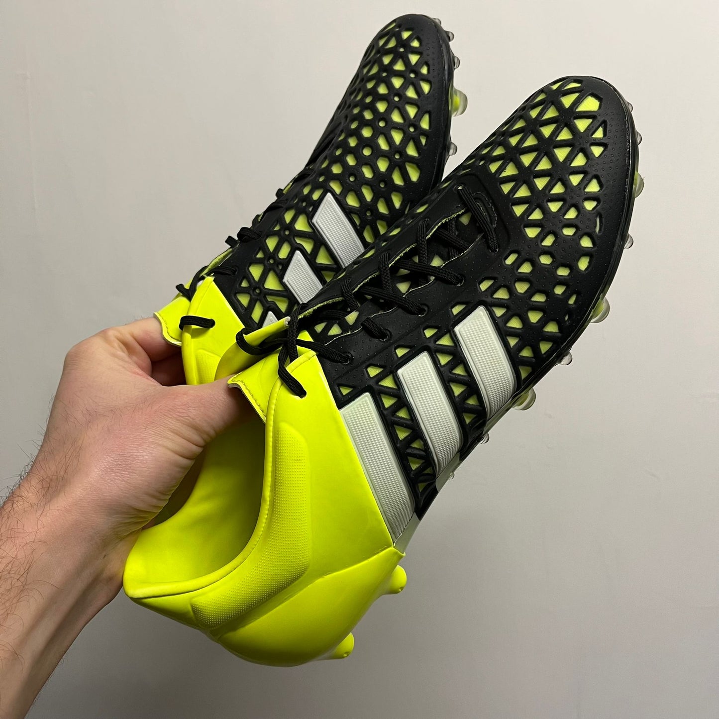 adidas Ace 15.1 FG Mens - Solar Yellow - Used Once*