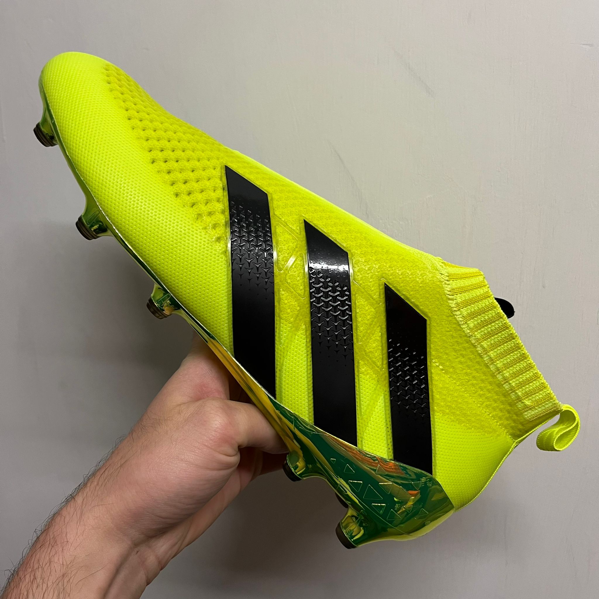 adidas Ace 16+ Purecontrol FG Mens - Solar Yellow* – SWB Boots