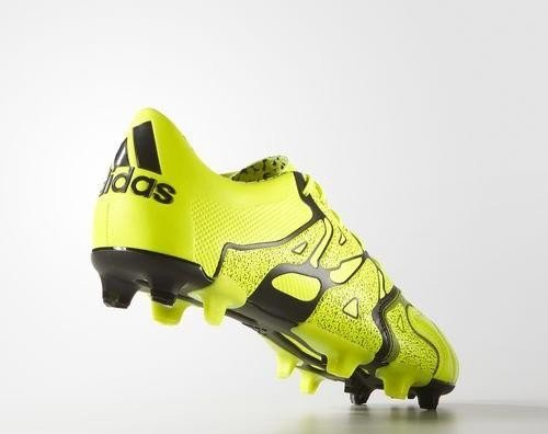 adidas X 15.1 FG Leather Mens - Solar Yellow