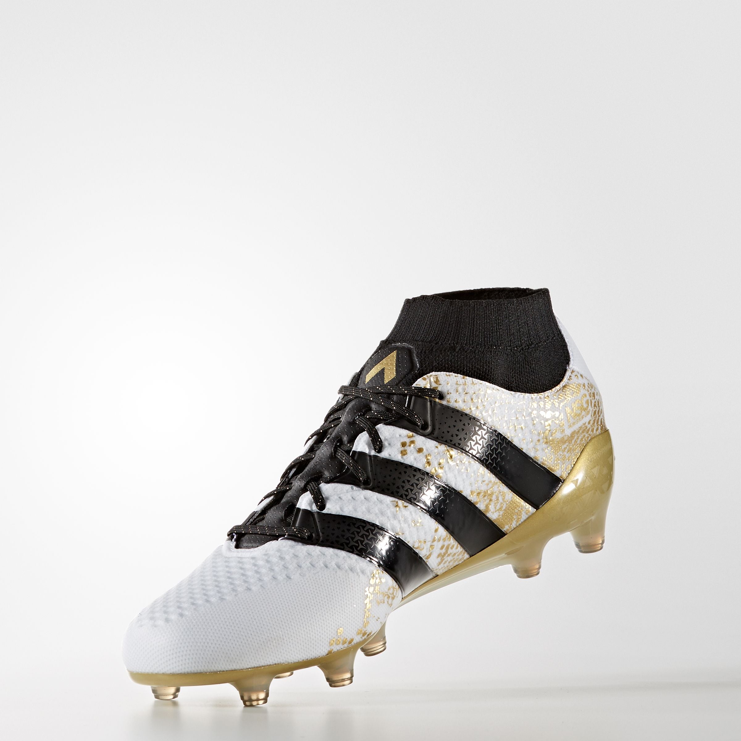 Ace 16.1 Primeknit FG Mens White SWB Boots