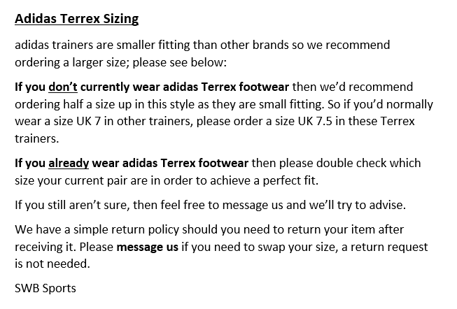 adidas Terrex AX3 Mens Hiking Shoes SIZE 9.5 10 Walking Trainers Trail Blue