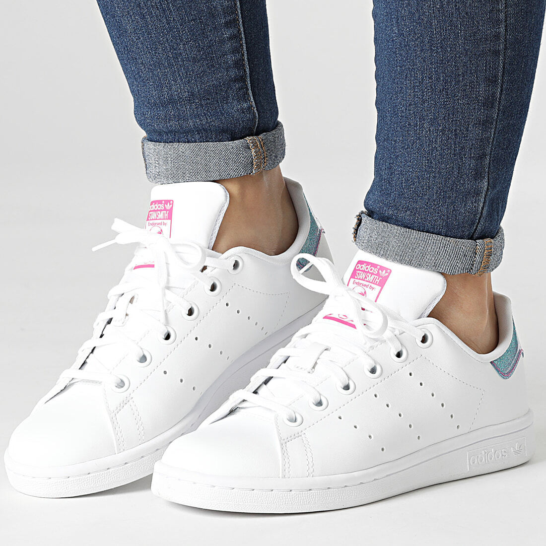 adidas Originals Stan Smith Kids Trainers - White