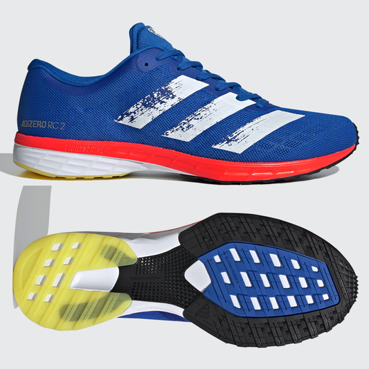 adidas Adizero RC 2 Mens Running Shoes - Glow Blue