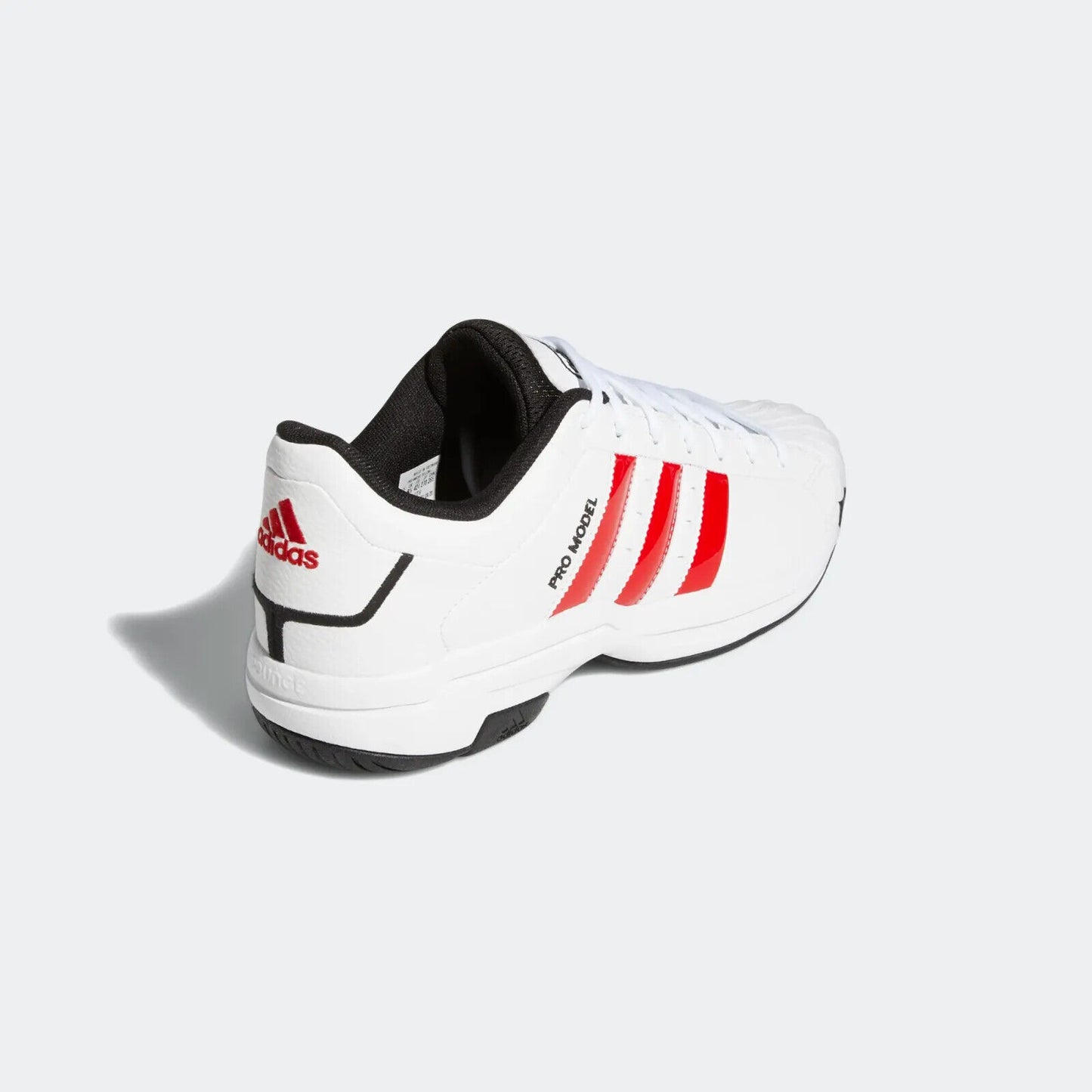 adidas Pro Model 2G Low Mens Basketball Trainers - White