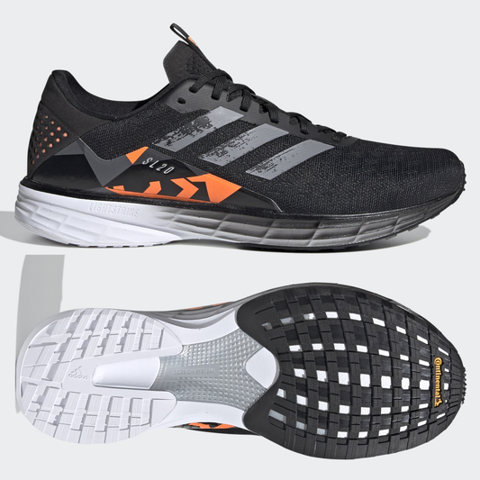 adidas SL20 Mens Running Shoes - Black