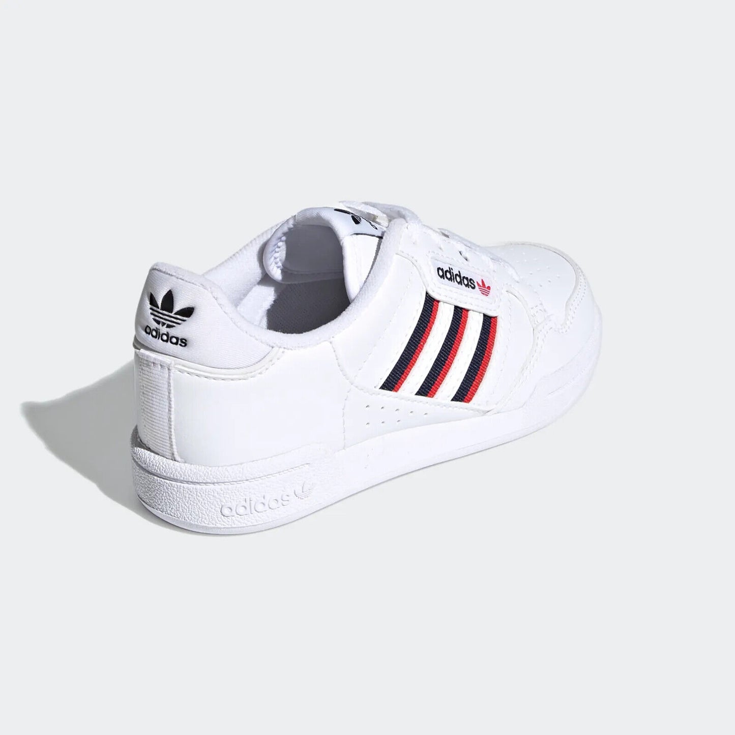 adidas Originals Continental 80 Stripes Boys Girls SIZE 11.5 12 1 Trainers White