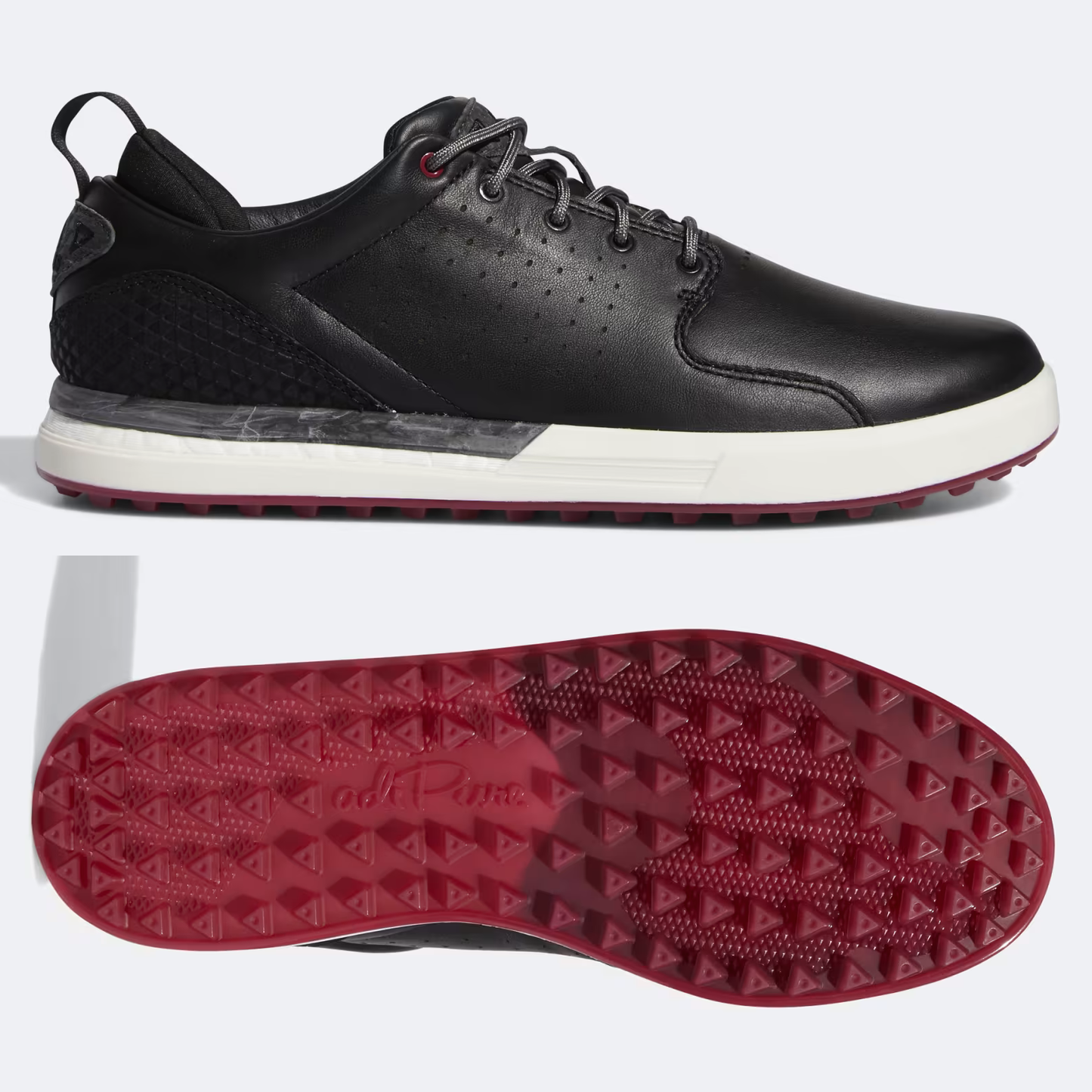 adidas Flopshot Mens Spikeless Golf Shoes - Black