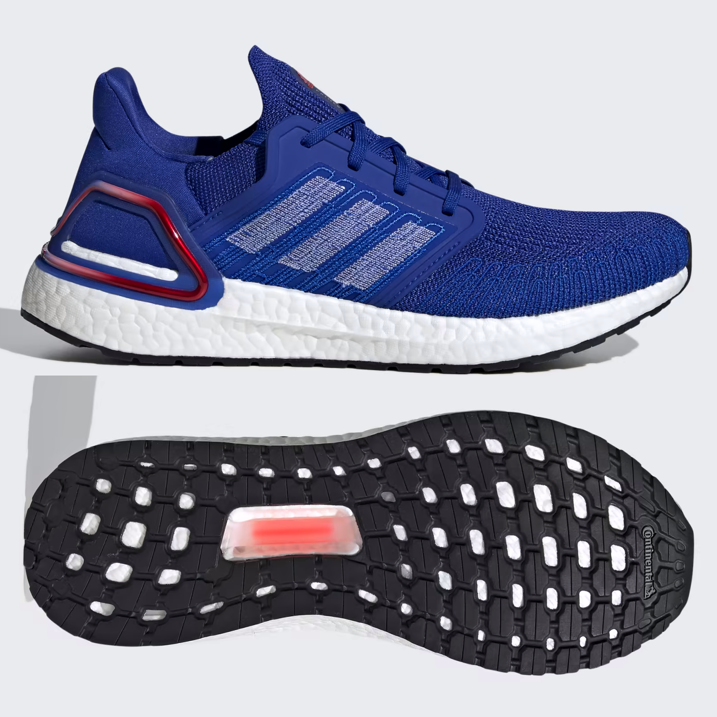 adidas UltraBOOST 20 Mens Running Shoes Royal Blue